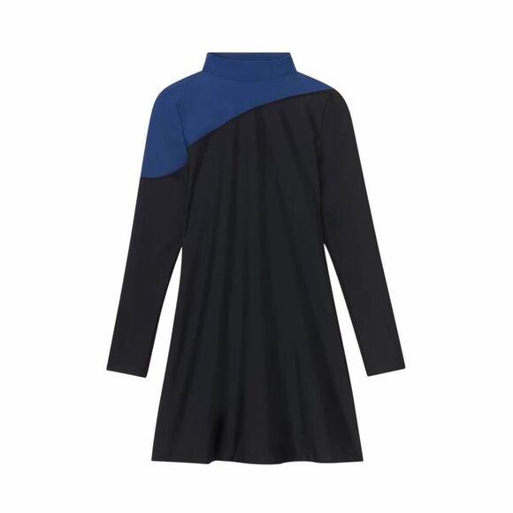 summersalt Other - Summersalt Swim Tunic Mini Dress Long Sleeve Sun Shield Black Blue XL